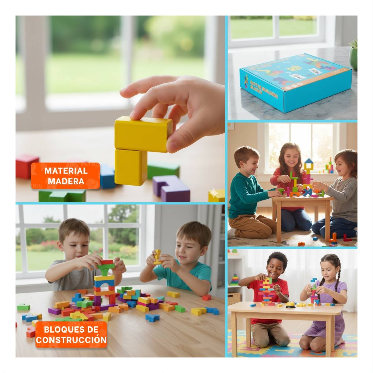 OPCION TETRIS MULTICOLOR PARA JUEGO DE EQUILIBRIO FAMILIAR - 5