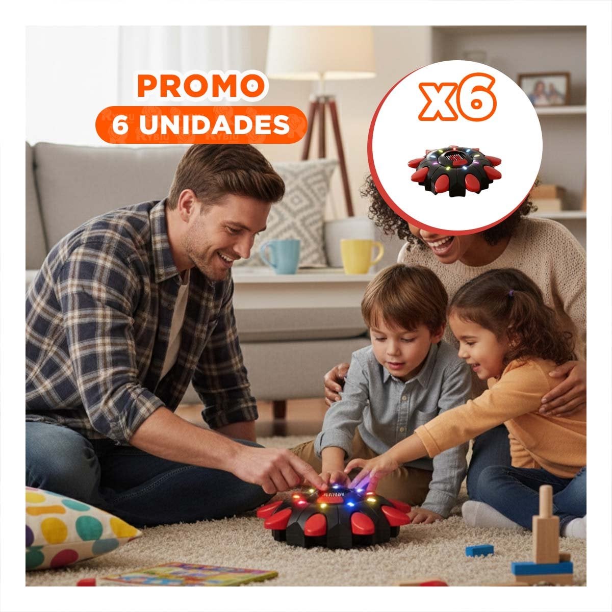 PACK6 ELECCION FAMILIAR DE MESA NEGRO PARA REUNIONES EN CASA CON AMIGOS Y+REGALO STICKER - 1