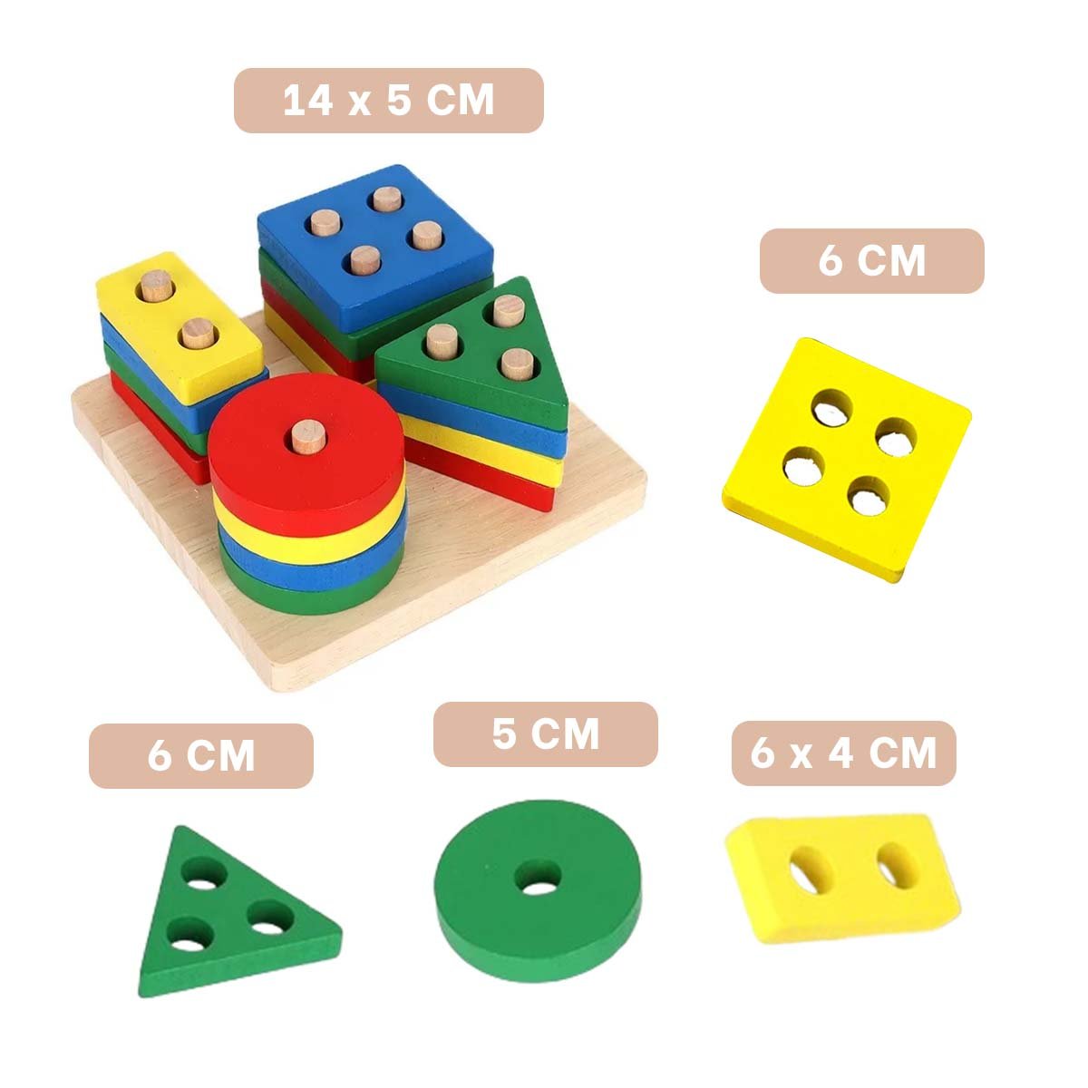 PACK4 CREATIVO DIDACTICO PLANTADO PARA NIÑOS MOTRICIDAD Y DIVERSION - 4