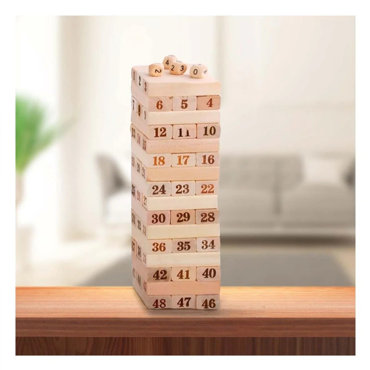 PACK2 SET DE HABILIDAD DE MADERA 48 PZAS EN CAJA AMARILLA Y+PAPEL REGALO - 2