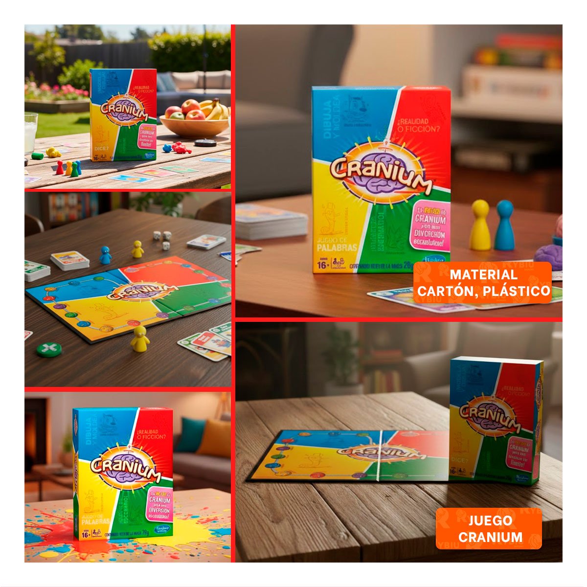 PACK2 PLAN LUDICO MULTICOLOR PARA JUEGOS DE MESA EN FAMILIA Y+PAPEL REGALO - 3