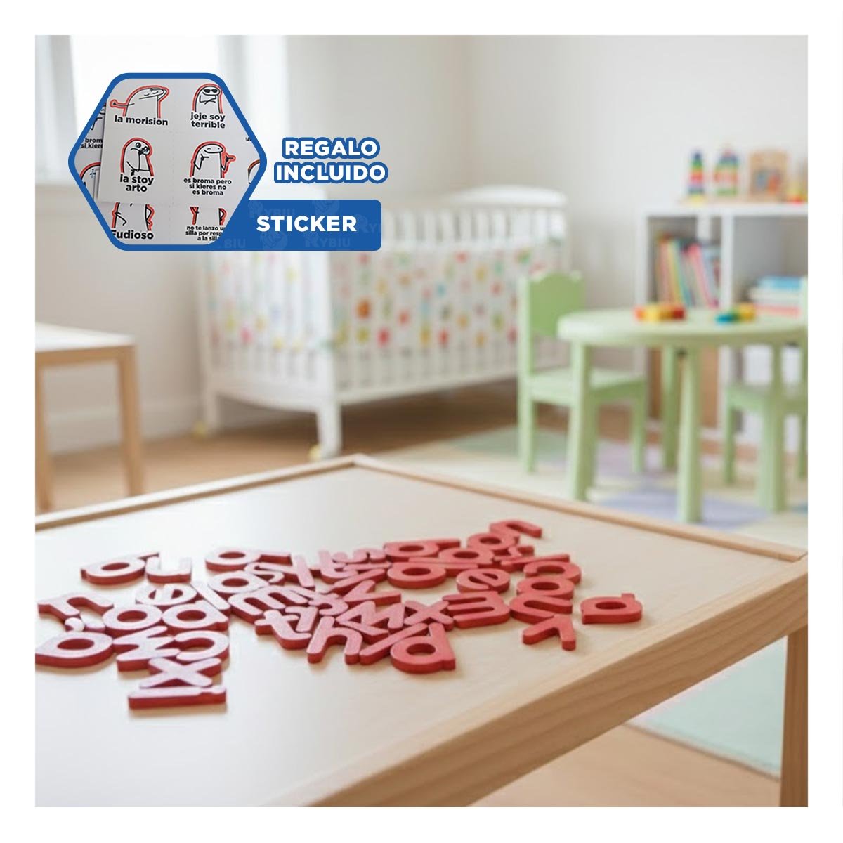 PROPUESTA DIDACTICA DE ORTOGRAFIA ROJO PARA APRENDIZAJE INFANTIL Y+REGALO STICKER - 1