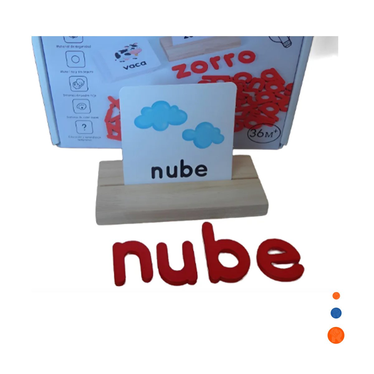 PROPUESTA DIDACTICA DE ORTOGRAFIA ROJO PARA APRENDIZAJE INFANTIL Y+REGALO STICKER - 3
