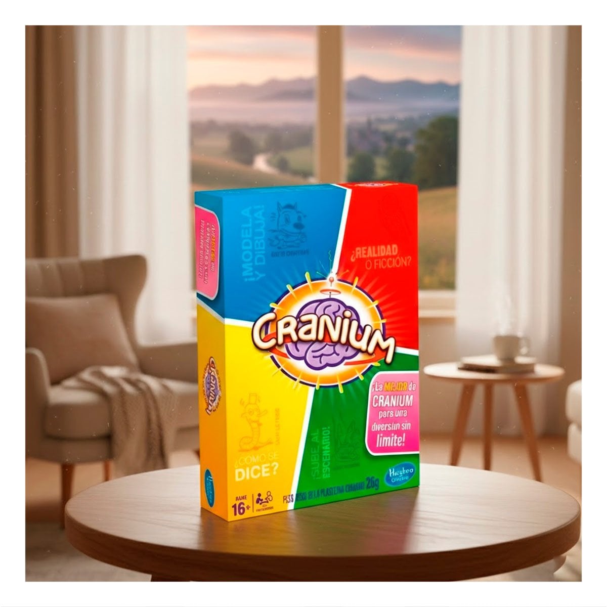 OPCION LUDICA MULTICOLOR PARA REUNIONES SOCIALES Y JUEGOS EN EL HOGAR Y+PAPEL REGALO - 3
