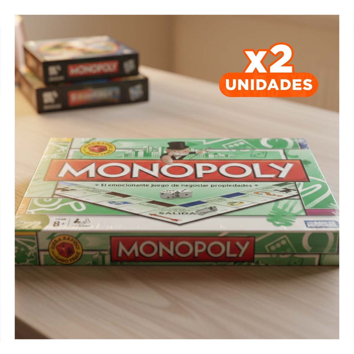 PACK2 PROPUESTA CLASICA DE MESA VERDE PARA HOGAR CON USO FAMILIAR CONTINUO Y+REGALO STICKER - 1