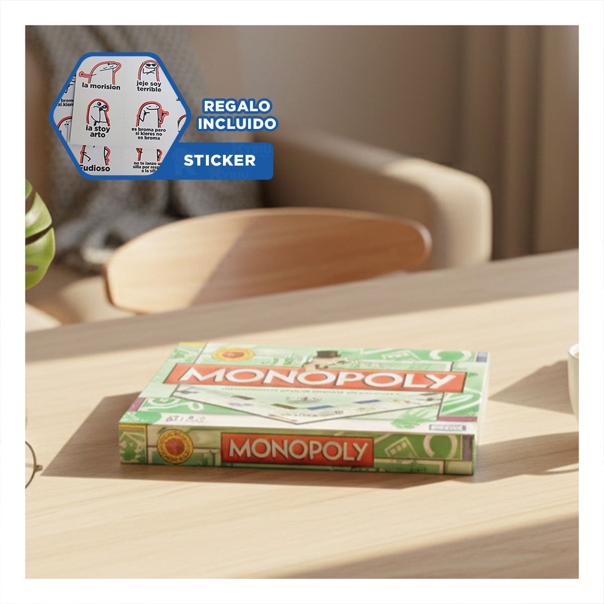 EDICION DE MESA VERDE PARA HOGAR CON ESTILO CLASICO Y MOMENTOS UNICOS Y+REGALO STICKER - 1