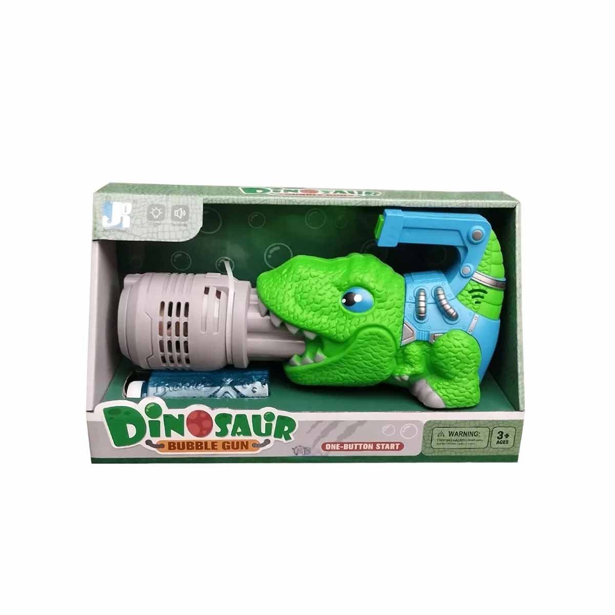 PACK4 CREADOR LED DE BURBUJAS DINOSAURIO CON SONIDO PARA JUEGOS Y+PAPEL REGALO - 3