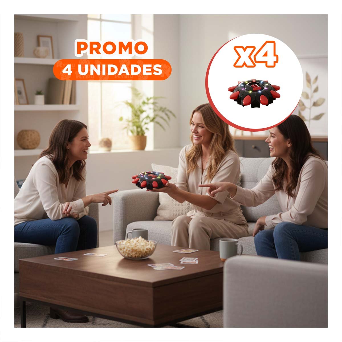 PACK4 FORMATO SOCIAL DE MESA NEGRO PARA ENCUENTROS AGILES EN CASA CON AMIGOS - 1
