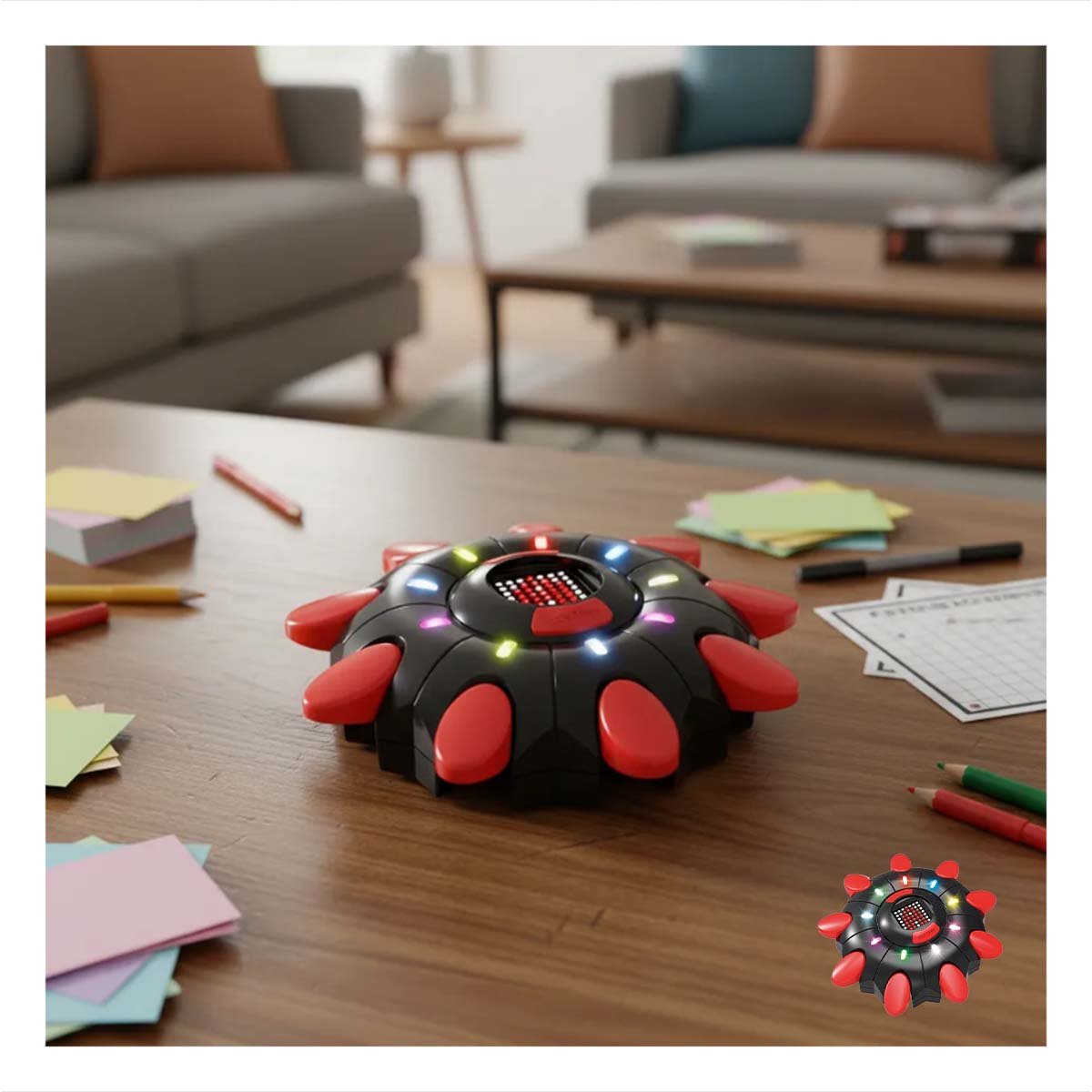 PACK4 FORMATO SOCIAL DE MESA NEGRO PARA ENCUENTROS AGILES EN CASA CON AMIGOS - 3