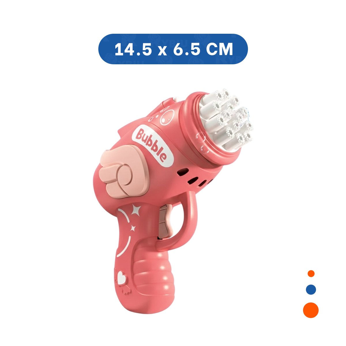 PACK2 MAQUINA DE BURBUJAS PARA ACTIVIDADES INFANTILES Y+REGALO STICKER - 4
