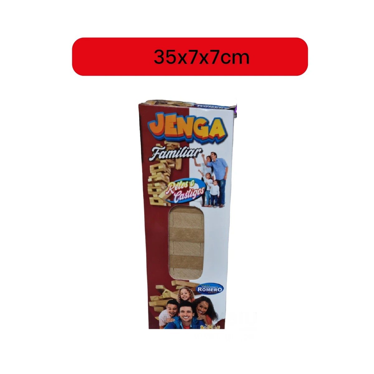 PACK12 APILABLES FAMILIAR DE CONSTRUCCION DESAFIO O CASTIGO PARA NIÑOS Y+REGALO STICKER - 4