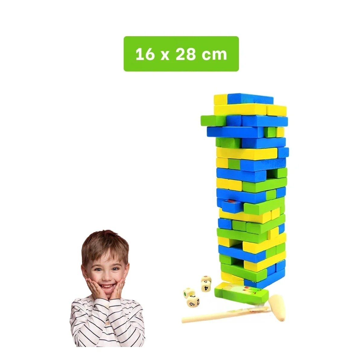 SET DE PIEZAS PARA PUBLICO INFANTIL CON ROMPECABEZAS Y USO DOMESTICO Y+LIGAS REGALO - 4
