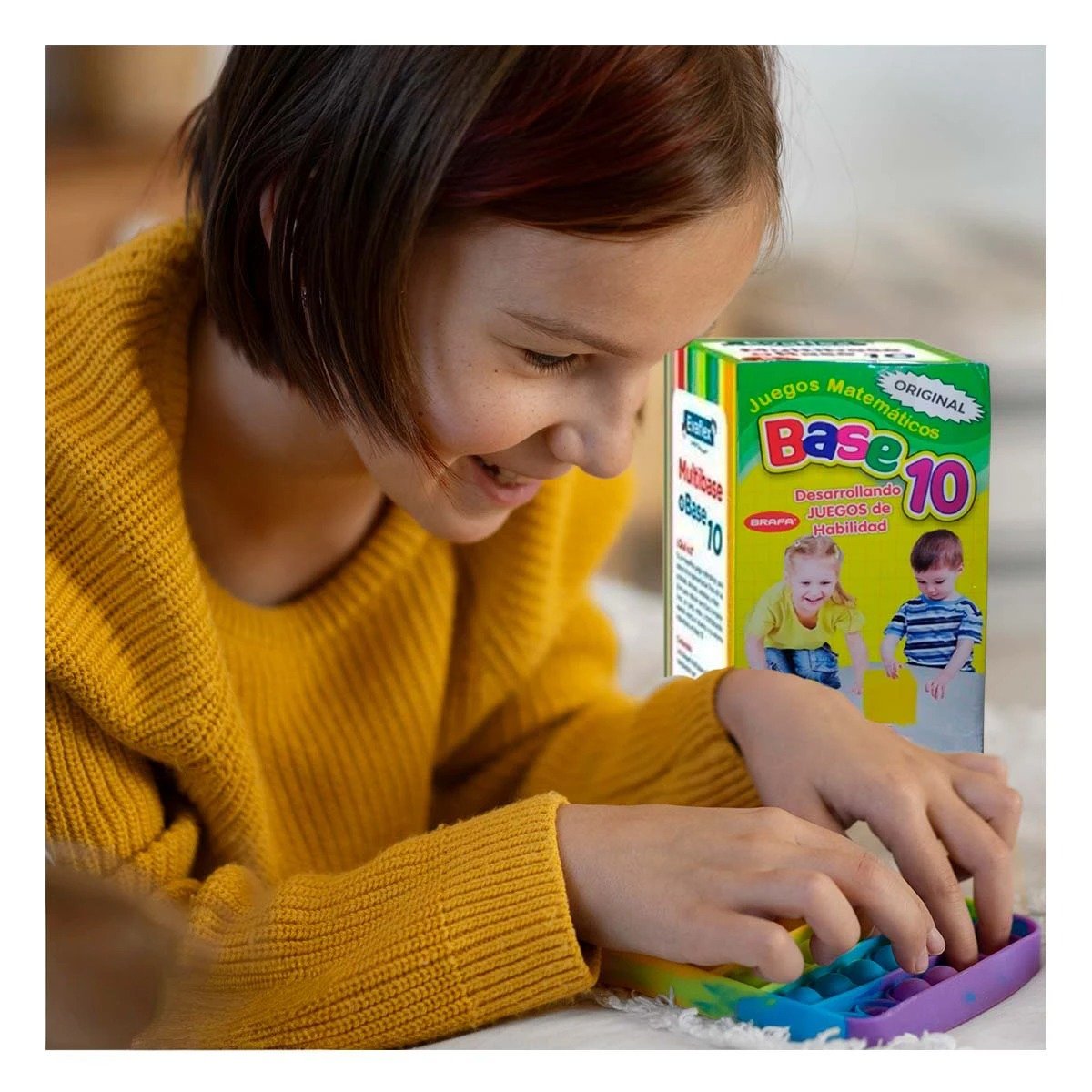 PACK12 CONJUNTO EDUCATIVO BASE 10 COMPLETO PARA NINOS Y+PAPEL REGALO - 5
