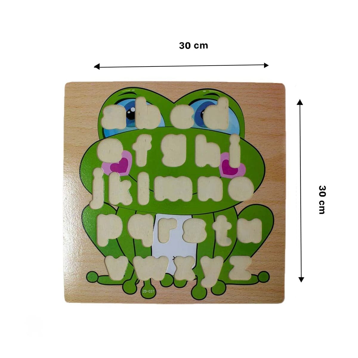 PACK2 SENSORIAL DIDACTICO ABECEDARIO LETRAS ENCASABLES RANA LETRAS MINUSCULAS Y+PAPEL REGALO - 4