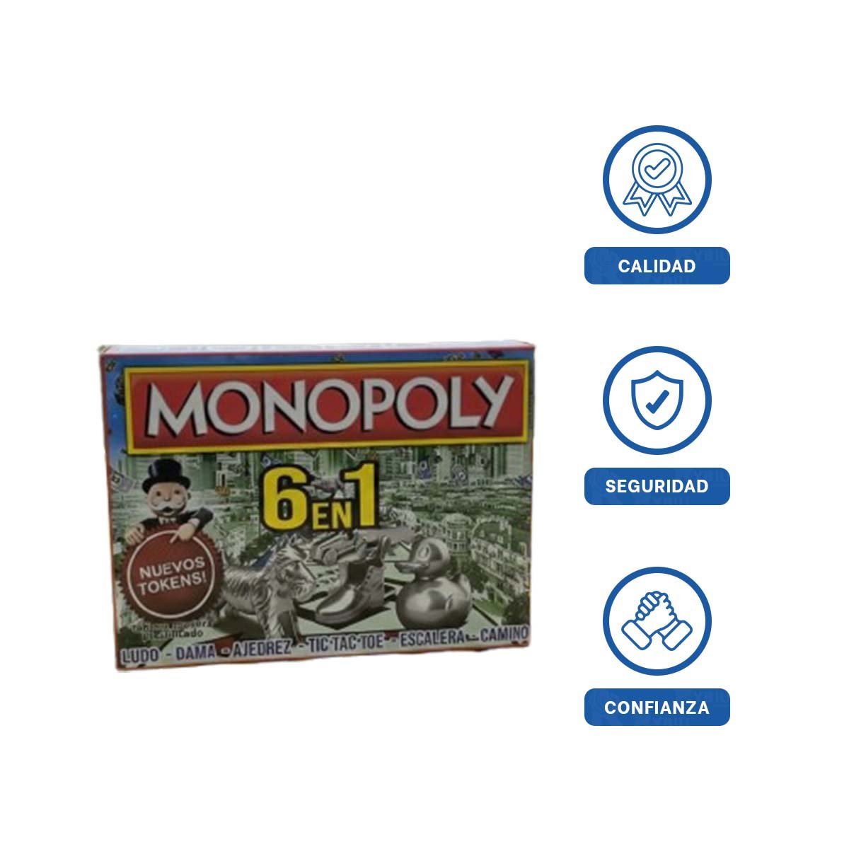 PASATIEMPO DE MESA VERDE PARA HOGAR CON FORMAS DE JUEGO DIFERENTES Y+LIGAS REGALO - 3