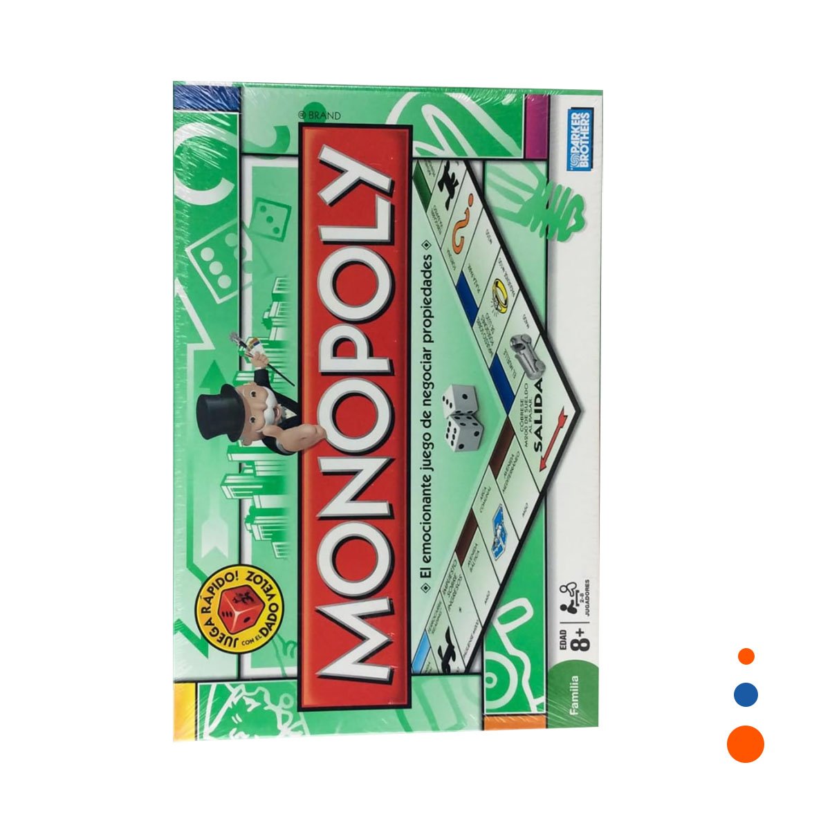 PACK4 ALTERNATIVA CLASICA DE MESA VERDE PARA HOGAR CON DIVERSION COMPARTIDA Y+PAPEL REGALO - 3