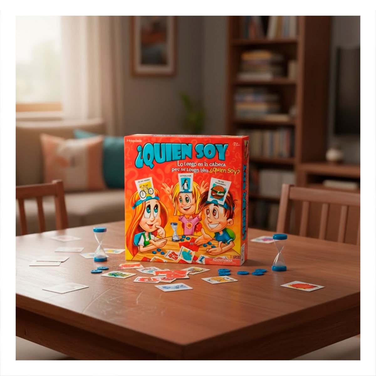 PACK4 ACTIVIDAD DE CARTAS QUIEN SOY ROJO PARA REUNIONES Y+PAPEL REGALO - 5