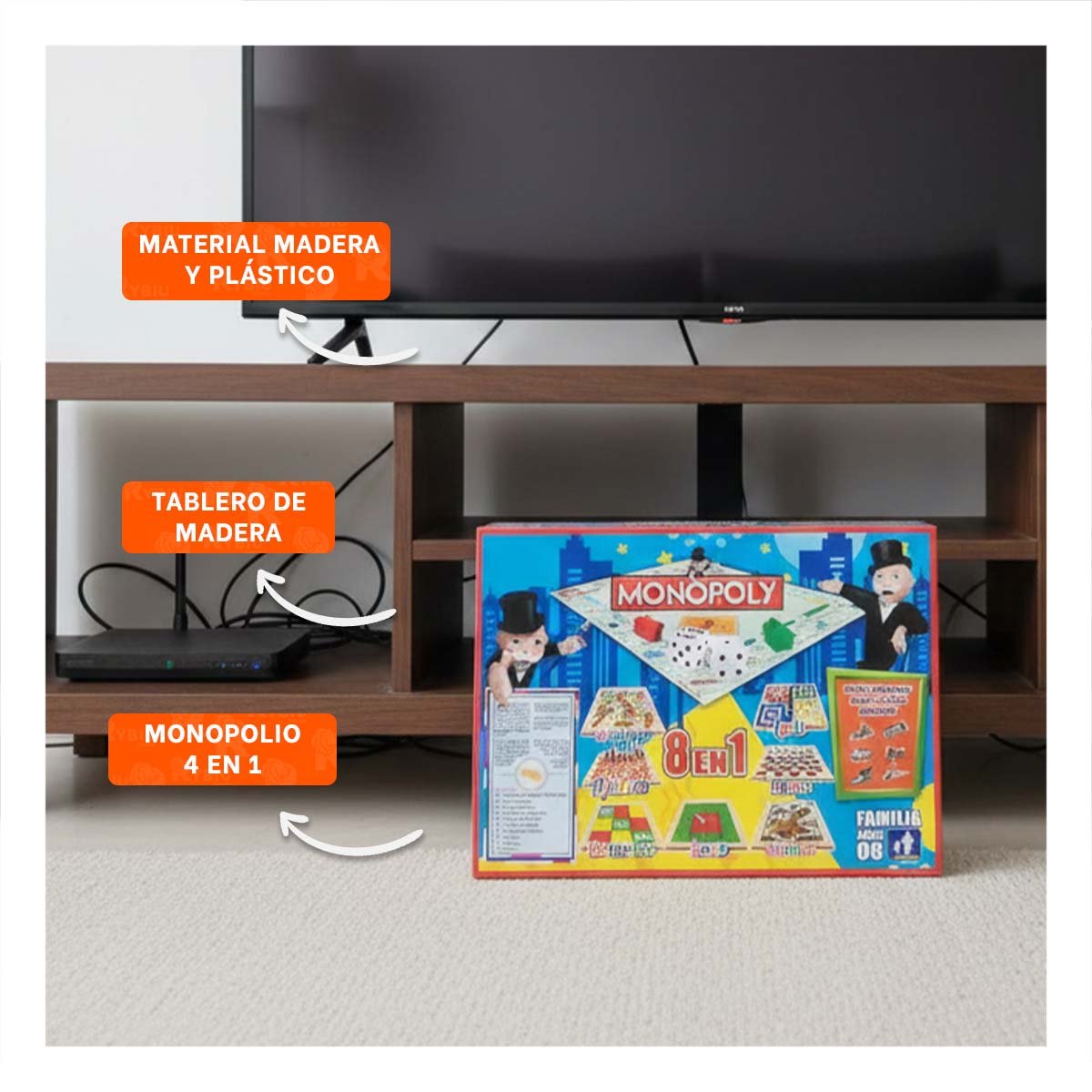 PACK2 FAVORITO DE MESA MULTICOLOR PARA REUNIONES EN CASA - 5