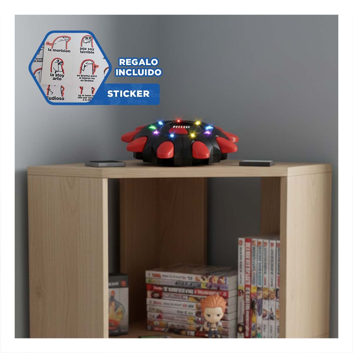 OPCION SOCIAL DE MESA NEGRO PARA ENCUENTROS EN CASA CON AMIGOS Y+REGALO STICKER - 1
