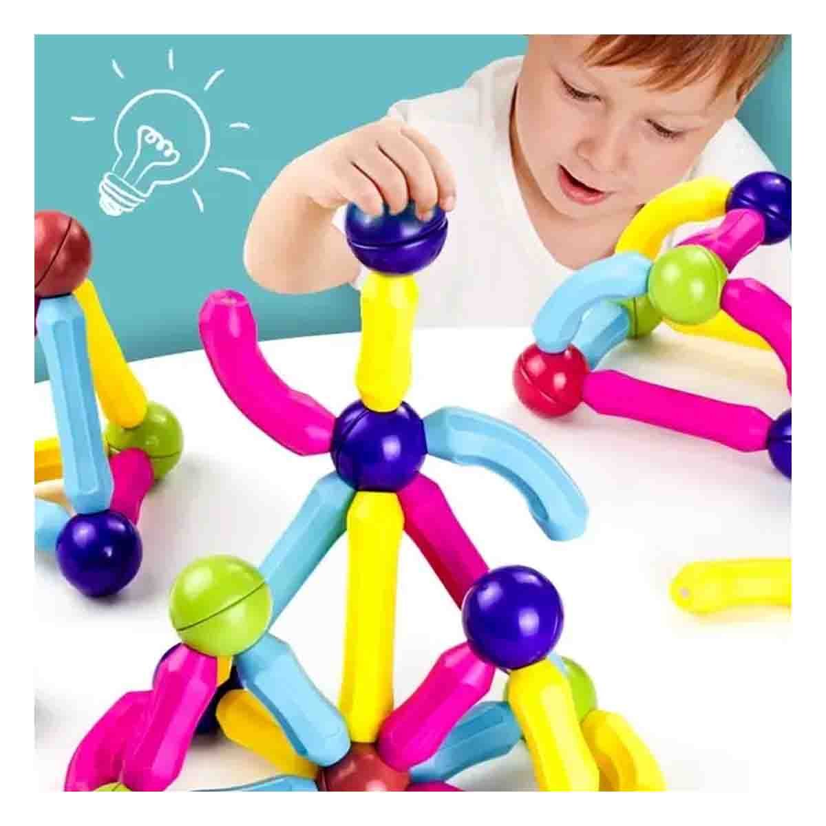 PACK6 ACTIVIDAD MAGNETICA EDUCATIVA CON PIEZAS CREATIVAS PARA DESARROLLO MENTAL - 5