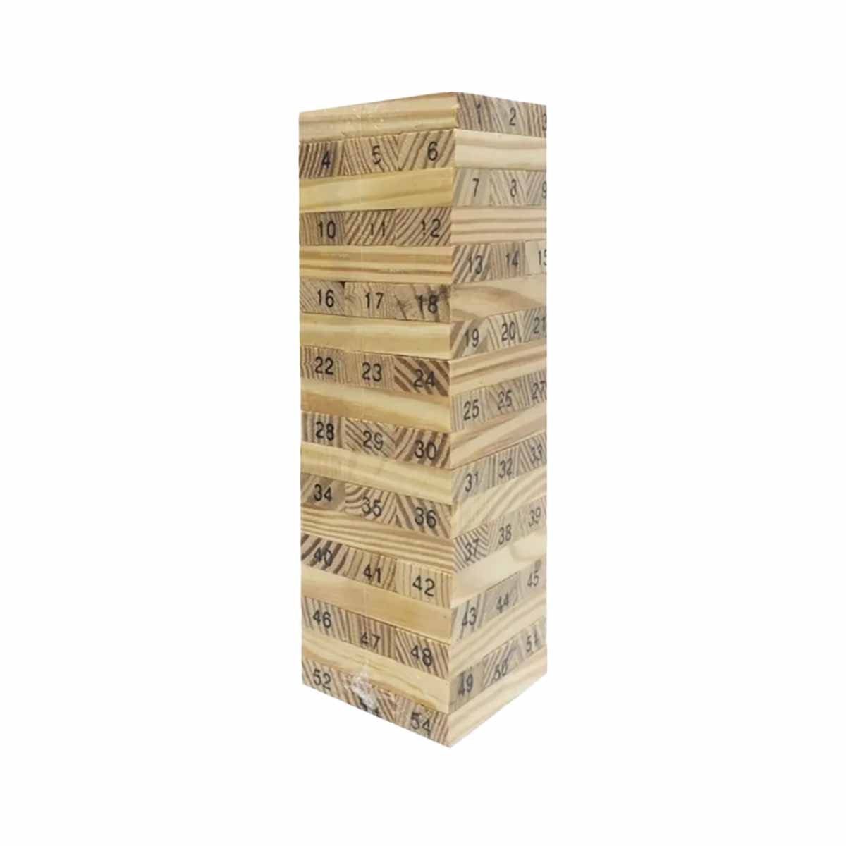 PACK4 EXPERIENCIA CLASICA DE BLOQUES DE MADERA CON NUMEROS PARA JUEGOS DE MESA Y+PAPEL REGALO - 3