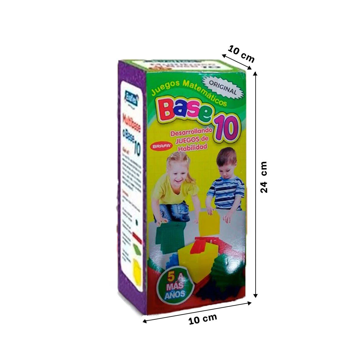 PACK6 KIT LOGICO BASE 10 EDUCATIVO PARA NINOS Y+PAPEL REGALO - 4