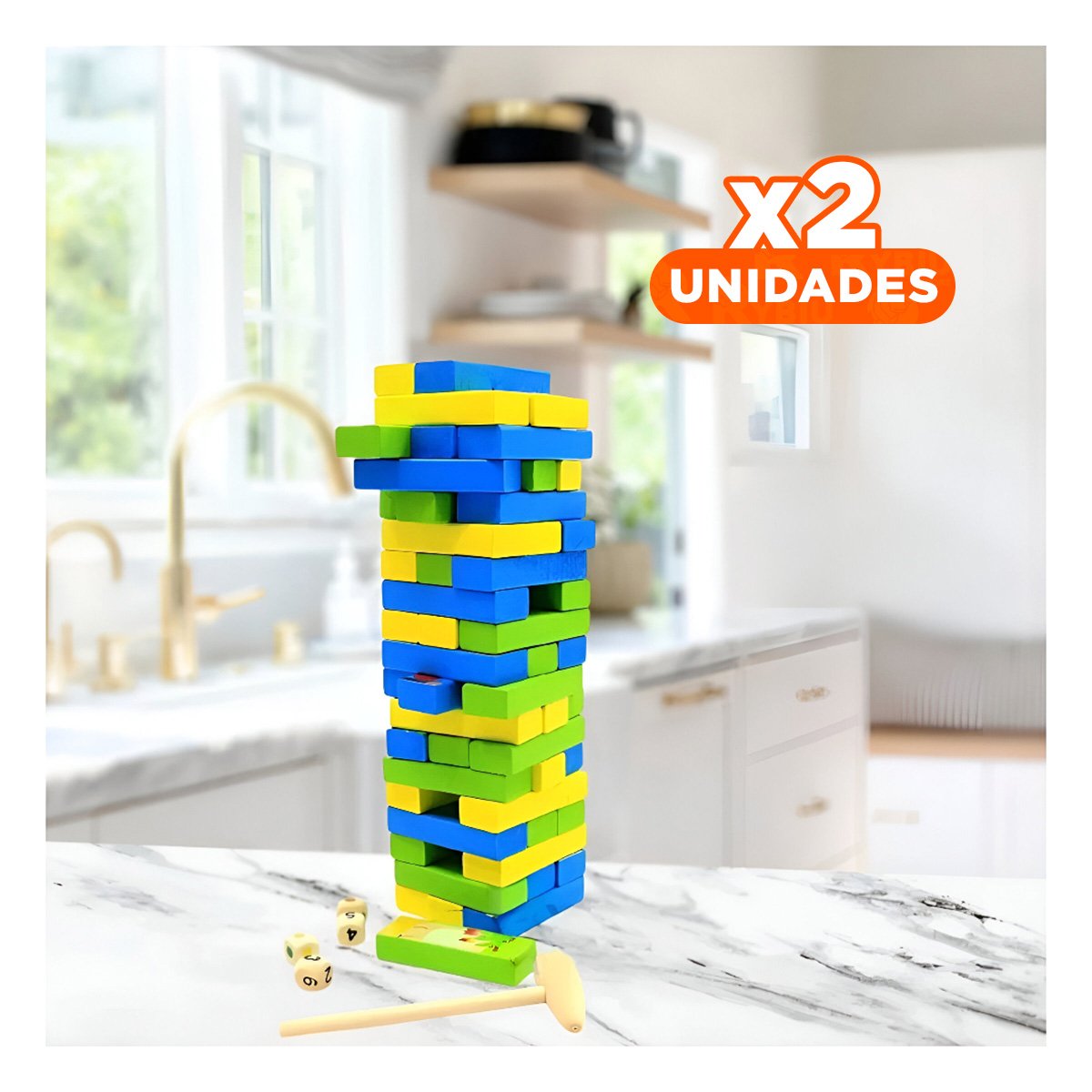 PACK2 JUEGO DE INGENIO PARA PUBLICO INFANTIL CON PIEZAS Y+REGALO STICKER - 1