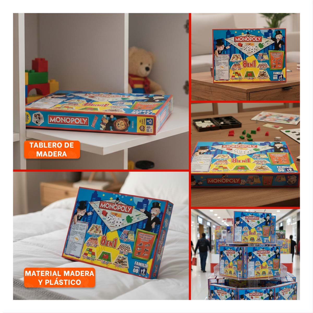 COLECCIONABLE DE MESA MULTICOLOR PARA CASA CON ESTILO CLASICO Y+POST IT - 5
