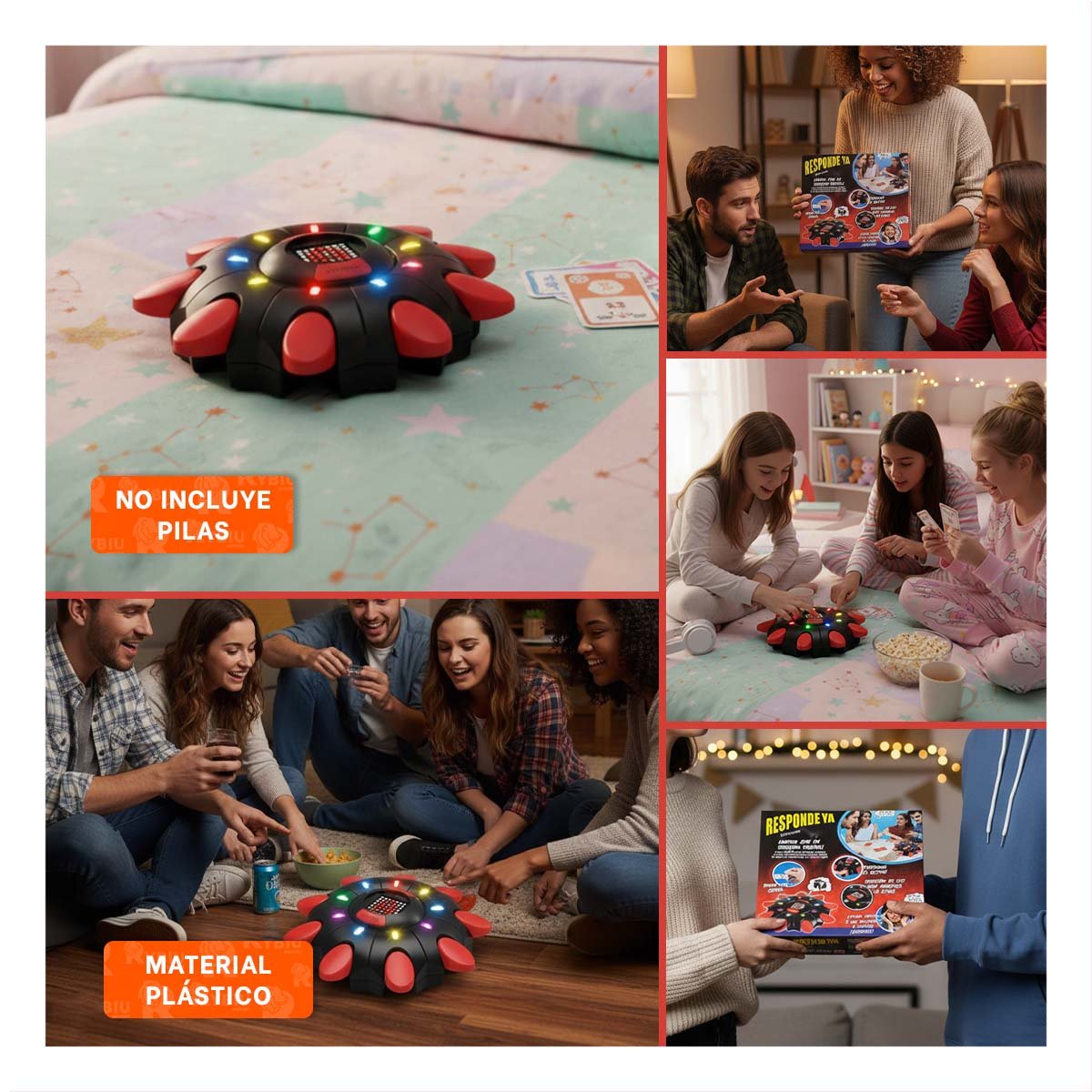 CONCEPTO DE MESA NEGRO PARA ENCUENTROS DIVERTIDOS EN CASA CON AMIGOS - 5
