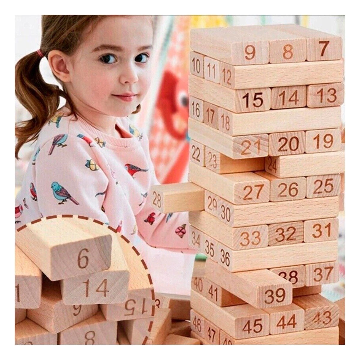 PACK12 SET DE JUEGO DE MADERA PARA MOMENTOS RECREATIVOS - 2