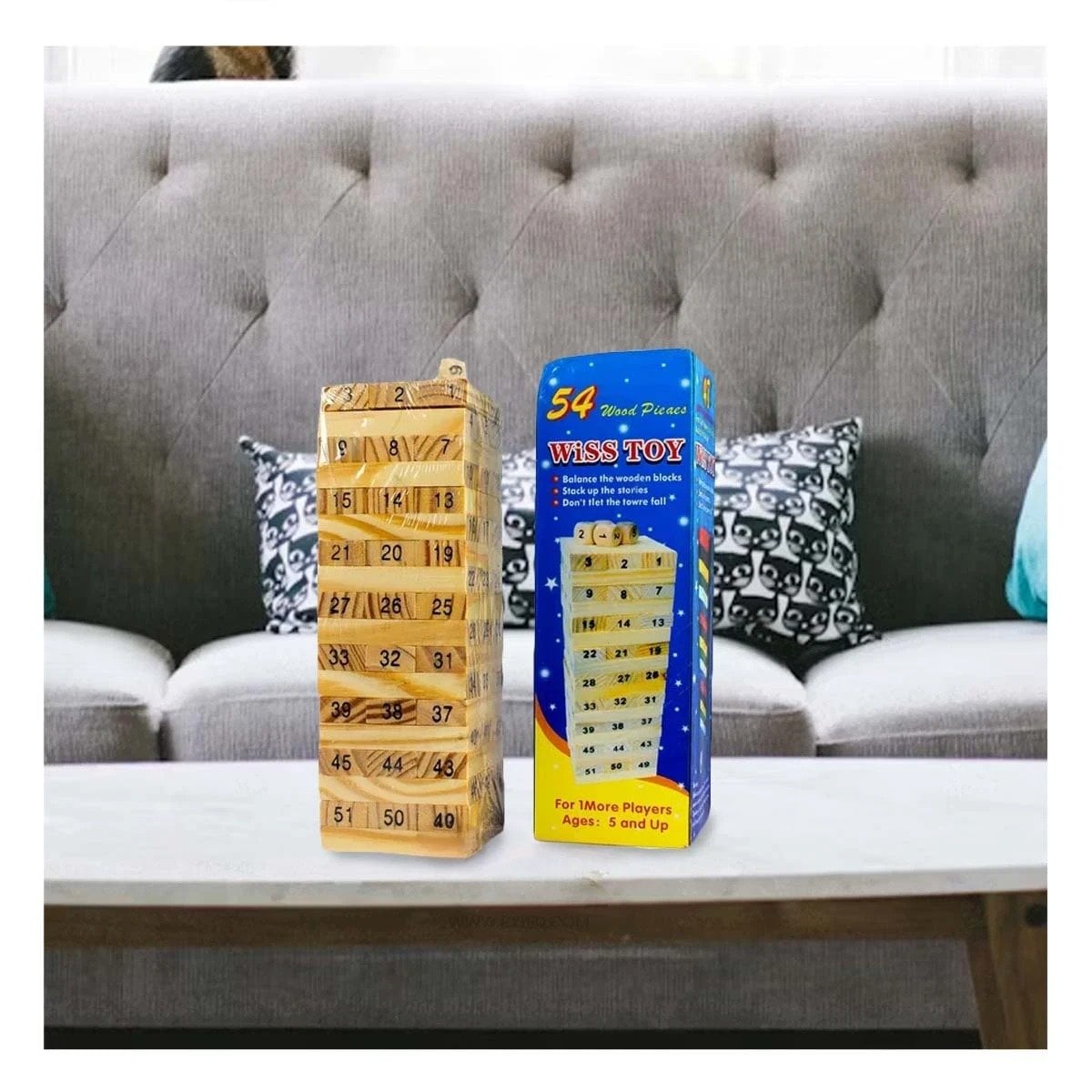 PACK12 SET DE JUEGO DE MADERA PARA MOMENTOS RECREATIVOS - 5