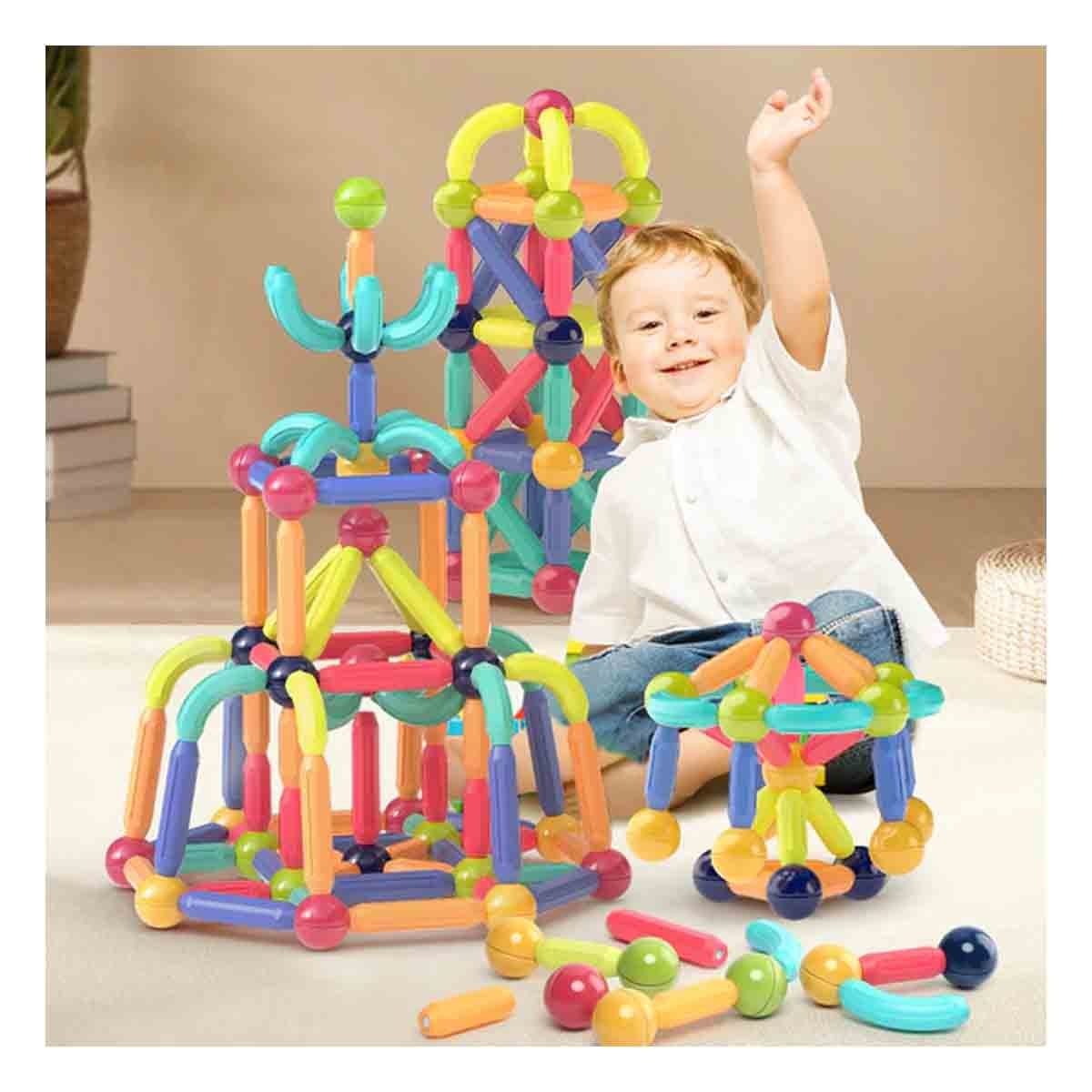 PACK6 ALTERNATIVA EDUCATIVA MAGNETICA PIEZAS PARA CREATIVIDAD Y DIVERSION Y+PAPEL REGALO - 2
