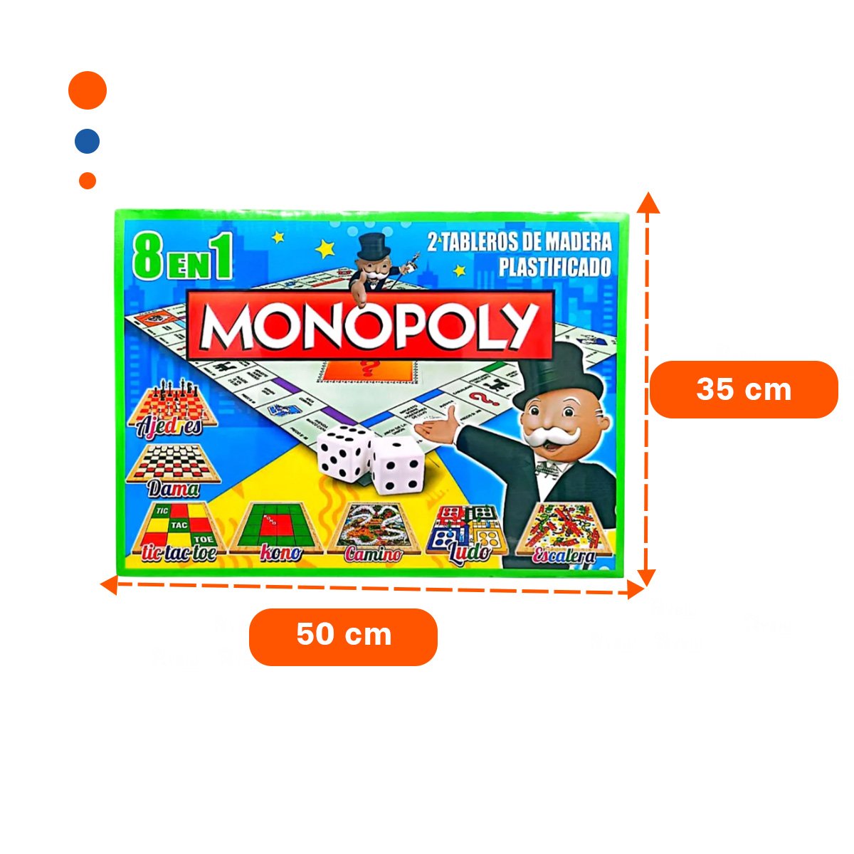 PACK4 FORMATO LUDICO MULTICOLOR PARA CASA CON MESA TRADICIONAL Y TIEMPO COMPARTIDO - 4
