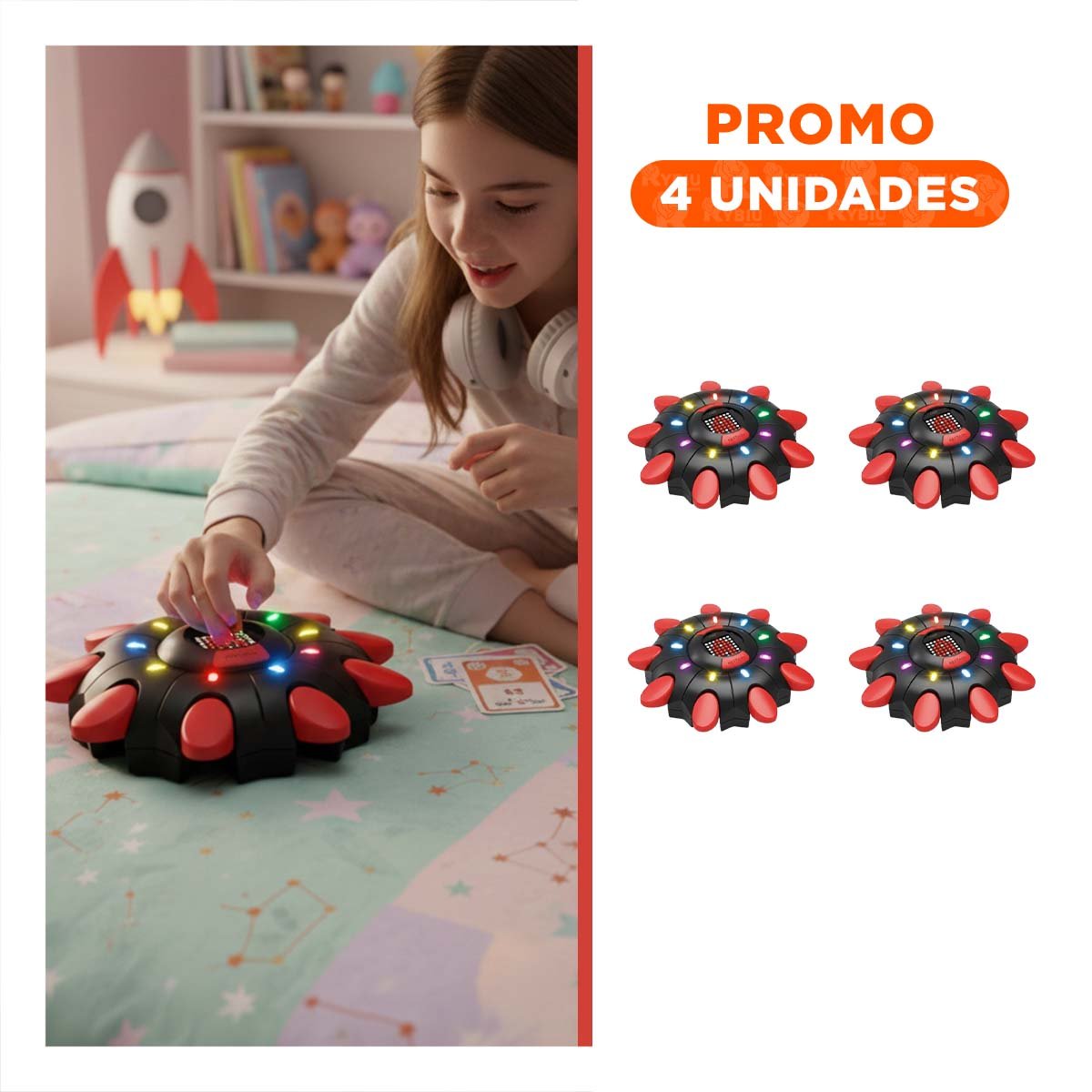 PACK4 PROPUESTA FAMILIAR DE MESA NEGRO PARA REUNIONES EN CASA CON AMIGOS Y+REGALO STICKER - 1