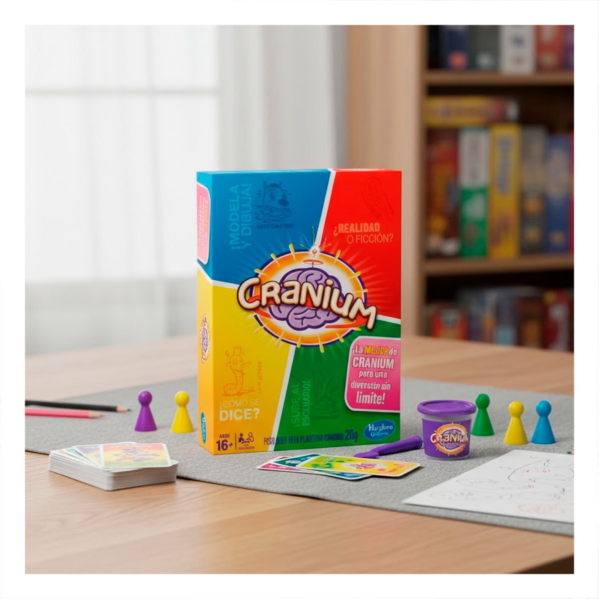 PACK6 DINAMICA CREATIVA MULTICOLOR PARA REUNIONES SOCIALES EN CASA Y+REGALO STICKER - 5