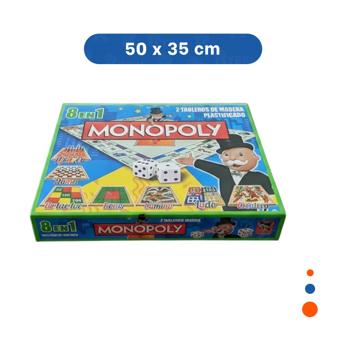 VERSION DE MESA MULTICOLOR PARA HOGAR CON ENTRETENIMIENTO CLASICO Y DIVERSION Y+LIGAS REGALO - 4