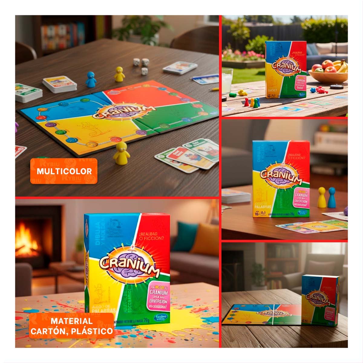 ACTIVIDAD LUDICA MULTICOLOR PARA CREAR MOMENTOS DE DIVERSION EN CASA - 5
