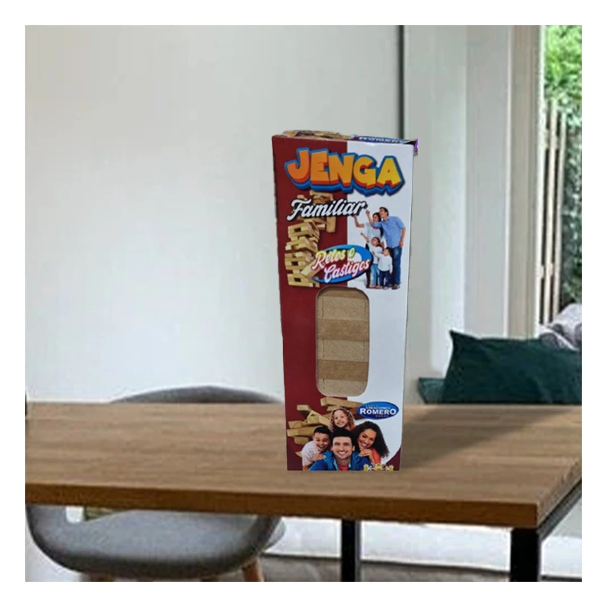 PACK2 BLOQUES FAMILIAR DE JUEGO DESAFIO O CASTIGO PARA CASA Y+PAPEL REGALO - 2