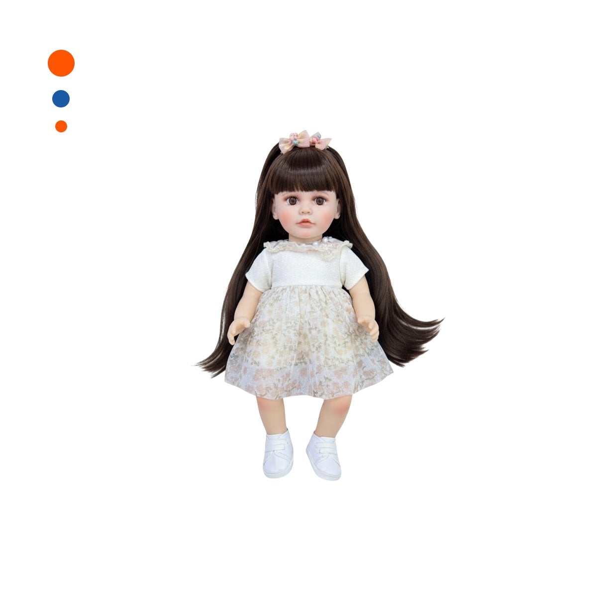 FIGURA REAL INTELIGENTE PARA ACTIVIDADES DE JUEGO CON 55CM EN AMARILLO CLARO Y+PAPEL REGALO - 1