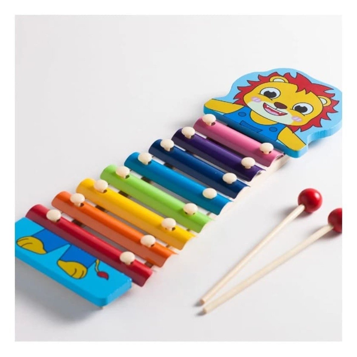 PACK2 INSTRUMENTO DE LEON JUGUETE MUSICAL PARA NINOS COLORIDO Y CREATIVO - 5