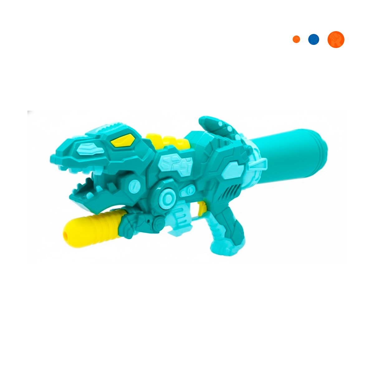 PACK4 ROCIADOR RECREATIVO DINOSAURIO VERDE PARA DIVERSION AL AIRE LIBRE Y+PAPEL REGALO - 3