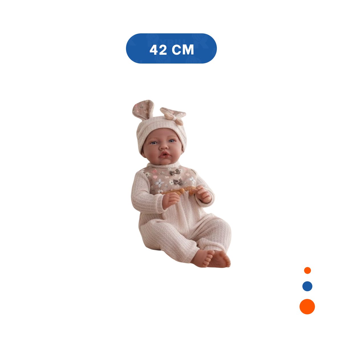 PACK2 FIGURA INFANTIL 42CM AMARILLO PARA JUEGO DE ROL Y ACTIVIDADES CREATIVAS - 4