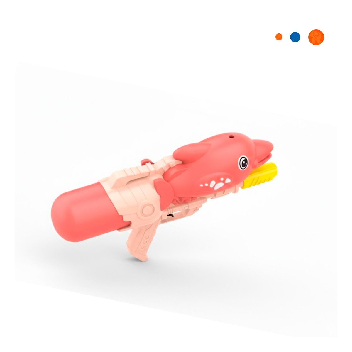 PACK4 CONCEPTO DE AGUA CON DELFIN ROSADO PARA RECREACION EN EL HOGAR Y+PAPEL REGALO - 3