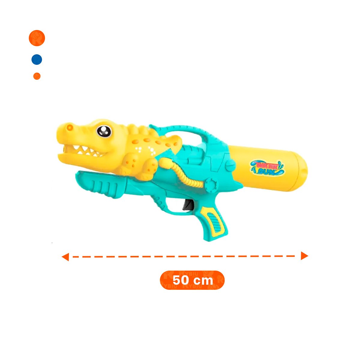 PROYECTOR DE AGUA DINOSAURIO GRANDE PARA JUEGOS REFRESCANTES Y+POST IT - 4
