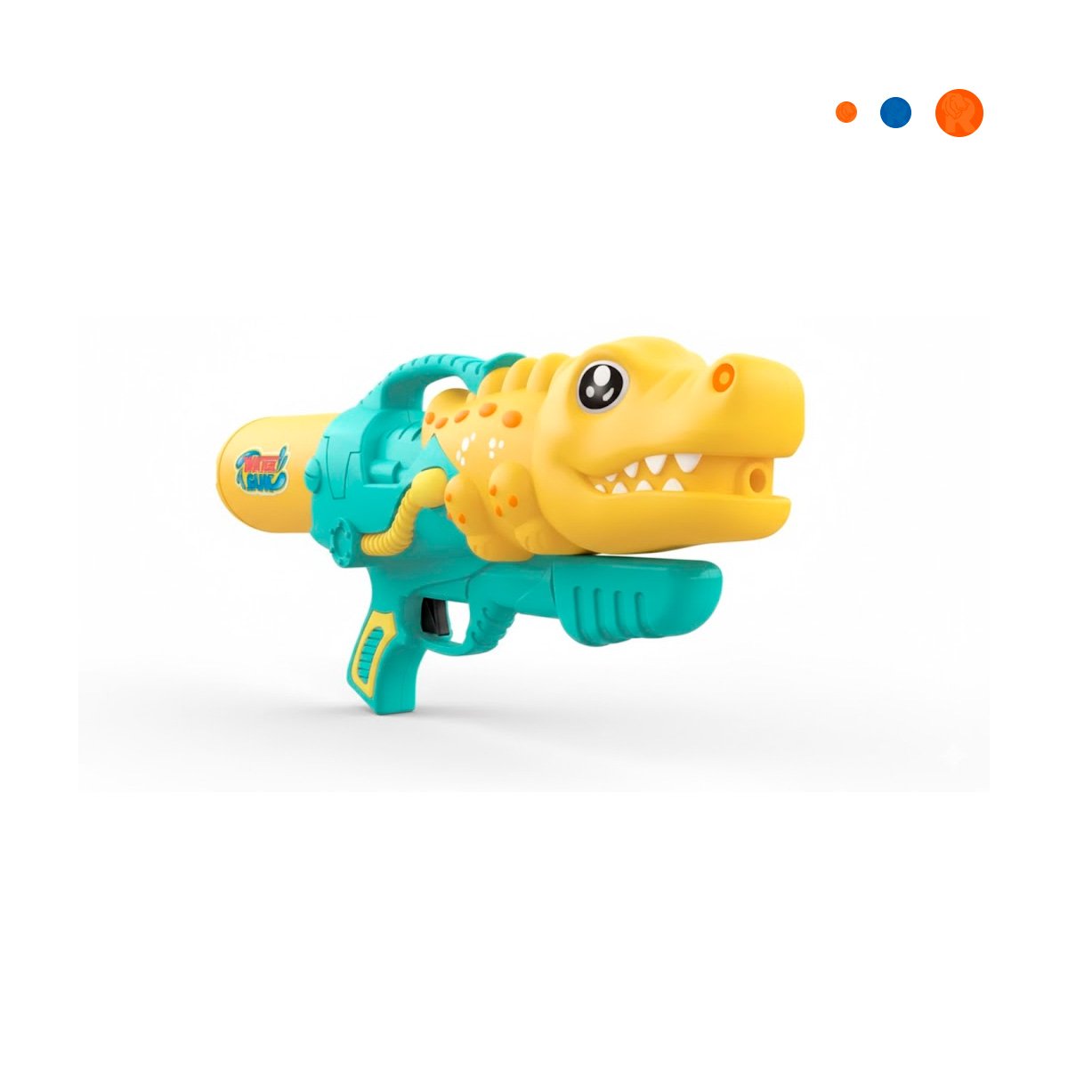 PACK4 CHORRO DE AGUA DINOSAURIO GRANDE PARA JUEGOS REFRESCANTES EN VERANO Y+PAPEL REGALO - 3