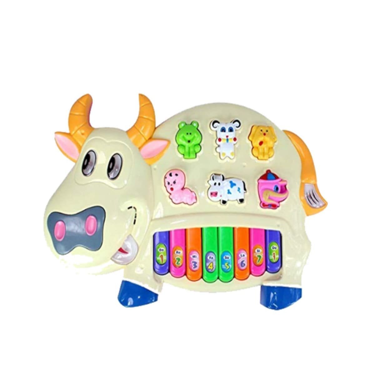 PACK4 MODULO EDUCATIVO INFANTIL VACA CON ANIMALES Y NUMEROS PARA USO DIARIO Y+PAPEL REGALO - 3