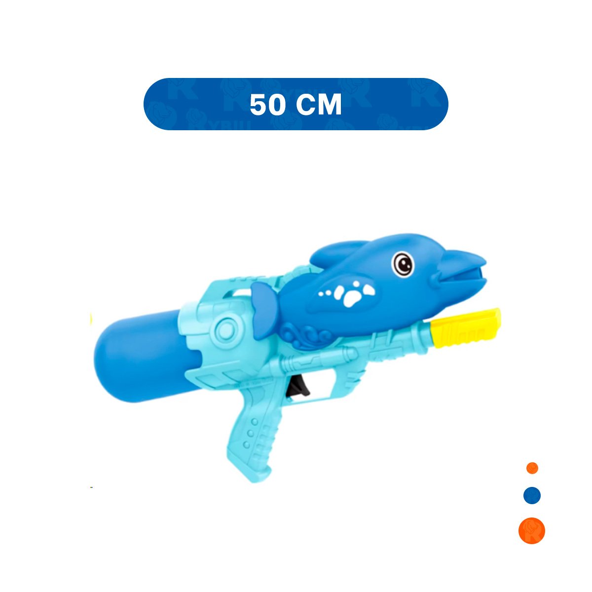 PACK6 DISPARADOR PARA JUEGOS DE AGUA DELFIN AZUL EN PLAYA Y EXTERIOR - 4