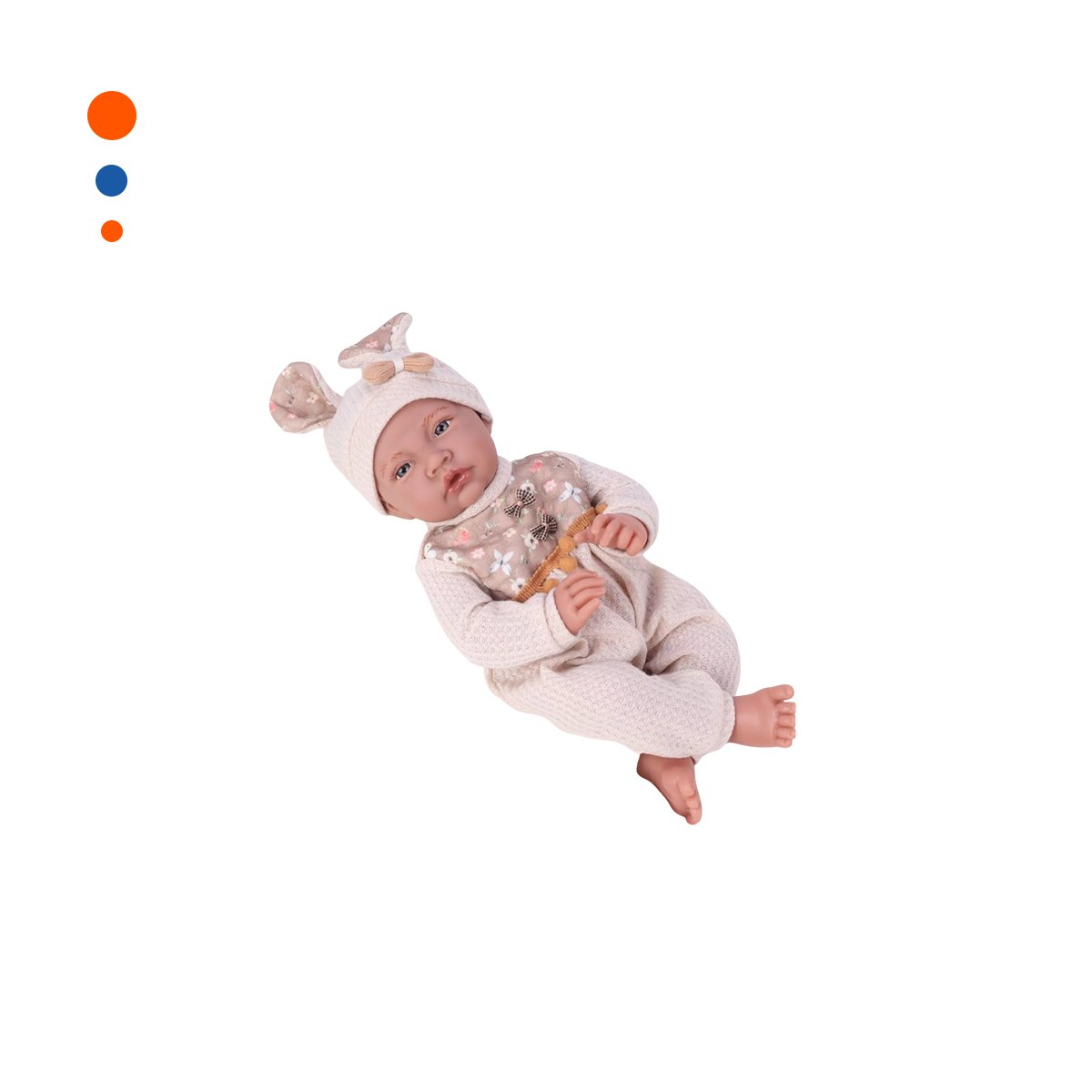 PACK2 MODELO INFANTIL 42CM AMARILLO ORIENTADA A JUEGO SIMBOLICO Y CREATIVO Y+REGALO STICKER - 2