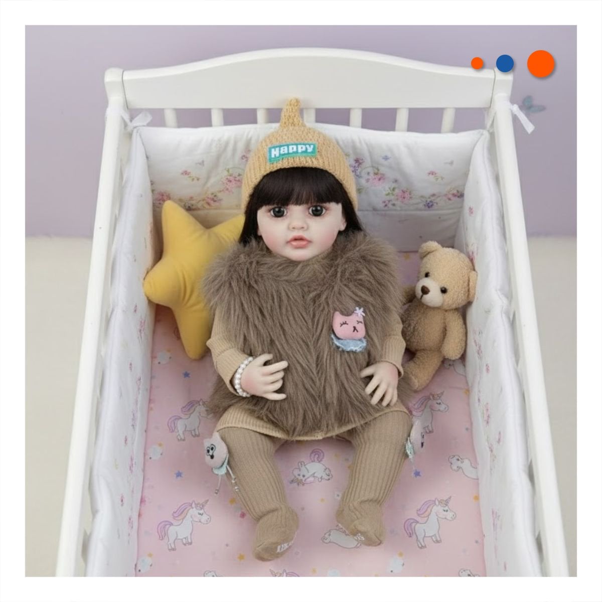 ARTICULO INTERACTIVO CON FUNCION INTELIGENTE PARA JUEGO INFANTIL CON 55CM EN MARRON - 2