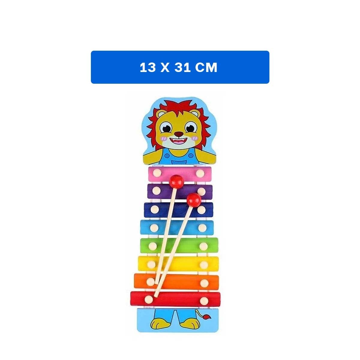PACK12 SINTETIZADOR DE LEON JUGUETE MUSICAL PARA NINOS CREATIVO Y ALEGRE Y+REGALO STICKER - 4
